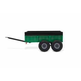 Remolque de doble rueda BERG Tandem Trailer XL con función de volquete para karts a pedales.