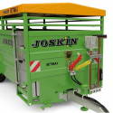 Remolque de ganado Joskin Betimax RDS G 6000 verde a escala 1:32 para coleccionistas de maquinaria agrícola.