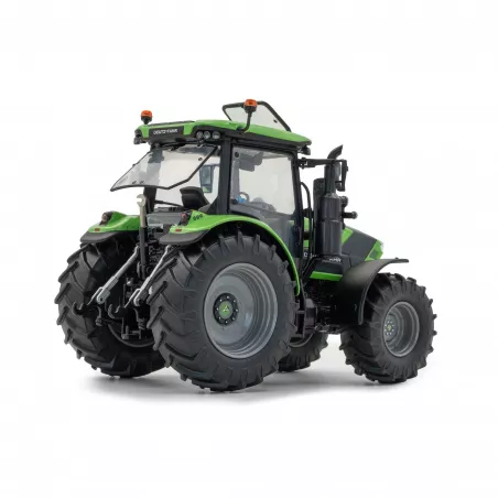 Tractor a escala 1:32 Deutz-Fahr 6135c verde Java de Weise-Toys fabricado en metal fundido.