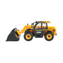 Réplica a escala 1:32 del manipulador telescópico JCB 542-70 Agrixtra para coleccionismo agrícola.