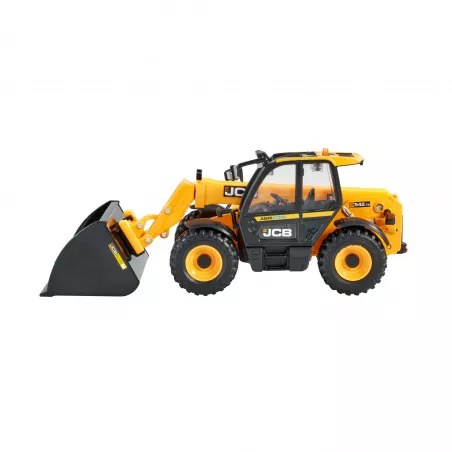 Réplica a escala 1:32 del manipulador telescópico JCB 542-70 Agrixtra para coleccionismo agrícola.