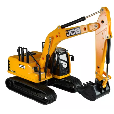 Réplica a escala 1:32 de la excavadora JCB 220X LC de Britains para coleccionistas.