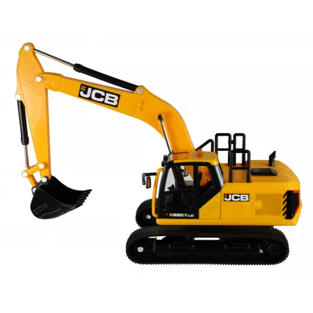 Réplica a escala 1:32 de la excavadora JCB 220X LC de Britains para coleccionistas.
