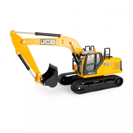 Réplica a escala 1:32 de la excavadora JCB 220X LC de Britains para coleccionistas.