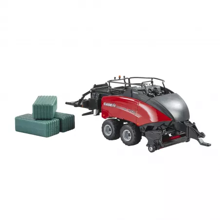 Empacadora Case IH LB434R XL de Britains, réplica a escala 1:32 en metal para coleccionismo y dioramas agrícolas.