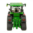 Réplica a escala 1:32 del tractor John Deere 8RX 410 de Britains con sistema de cuatro orugas para coleccionistas.