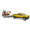 Servicio de alquiler de RAM con miniexcavadora