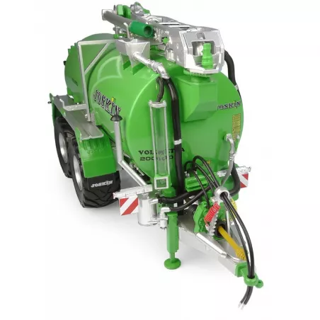 Cisterna Joskin Volumetra 20000 D verde a escala 1:32 de Universal Hobbies, miniatura agrícola de colección.