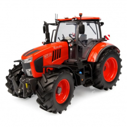 Réplica a escala 1:32 del tractor Kubota M7-174 de Universal Hobbies, miniatura detallada de colección agrícola.