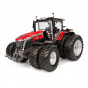 Tractor Massey Ferguson 9S.425 a escala 1:32 con ruedas gemelas de Universal Hobbies.