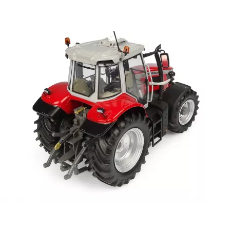 Réplica a escala 1:32 del tractor Massey Ferguson 7S.190 de Universal Hobbies, miniatura detallada de colección.