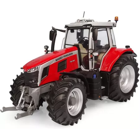 Réplica a escala 1:32 del tractor Massey Ferguson 7S.190 de Universal Hobbies para coleccionistas.