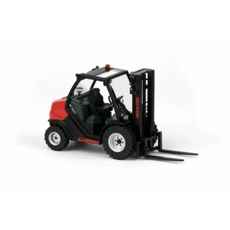 Miniatura de carretilla elevadora Manitou MC18 a escala 1:32 para coleccionistas y dioramas.