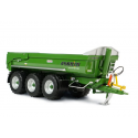 Miniatura de remolque agrícola Joski Trans-KTP 27/65 verde a escala 1:32 de Universal Hobbies.