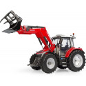 Tractor en miniatura Massey Ferguson 5S.115 a escala 1:32 con pala frontal FL.4121.