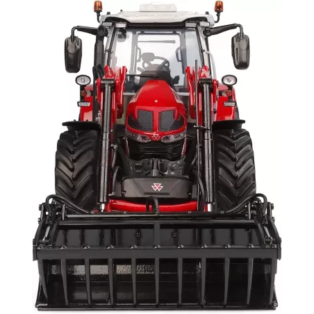 Tractor en miniatura Massey Ferguson 5S.115 a escala 1:32 con pala frontal FL.4121.