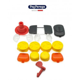 Kit John Deere Ground Force de Peg-Pérego para tractor de juguete infantil al aire libre.
