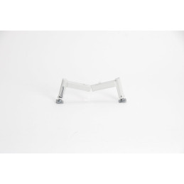 Set de dos soportes estabilizadores de plástico Bruder para camiones grúa de juguete.