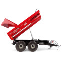 Remolque agrícola rojo JOSKIN TRANS-KTP 22/50 a escala 1:32 de metal y plástico para coleccionistas.