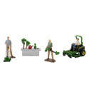 Juguete agrícola John Deere de Britains a escala 1:32 con detalles realistas para coleccionistas.