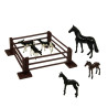 Conjunto de animales de granja bebés