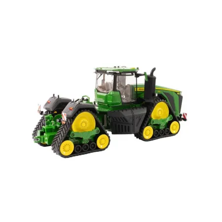 Réplica a escala 1:32 del tractor John Deere 9RX 830 de Britains, miniatura metálica detallada para coleccionistas.