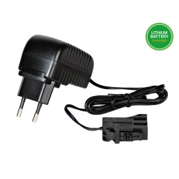 Cargador original de 12V Peg-Pérego para batería de vehículos eléctricos infantiles.