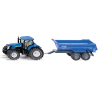 New Holland con remolque Krampe