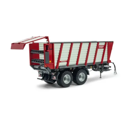 Miniatura a escala 1:32 del remolque agrícola Krampe Radium 830 para coleccionistas de modelismo.