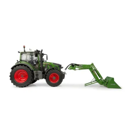 Tractor Fendt 515 Vario a escala 1:32 con cargador frontal operativo para coleccionistas.