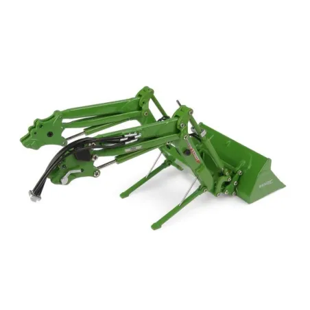 Tractor Fendt 515 Vario a escala 1:32 con cargador frontal operativo para coleccionistas.