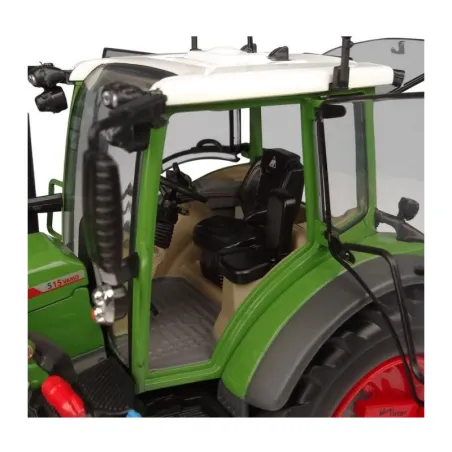 Tractor Fendt 515 Vario a escala 1:32 con cargador frontal operativo para coleccionistas.