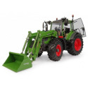 Tractor Fendt 515 Vario a escala 1:32 con cargador frontal operativo para coleccionistas.