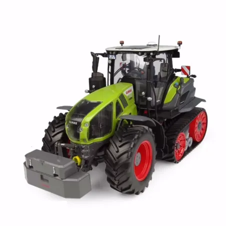 Réplica a escala 1:32 del tractor Claas Axion 930 Terra Trac con sistema de orugas para coleccionistas.