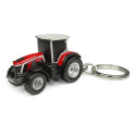 Miniatura coleccionable a escala del tractor Massey Ferguson 8S.265 Xtra con acabados de alta fidelidad.