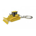 Réplica detallada en metal y plástico del tractor de cadenas Komatsu D71PXi para coleccionistas.