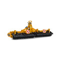 Grada rotativa Alpego DTEK PLUS 600 con rodillo Packer para preparación de suelo agrícola.