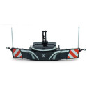Contrapeso Tractorbumper de 800kg para tractor Valtra a escala 1:32 de Universal Hobbies.