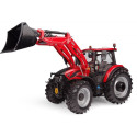Tractor a escala 1:32 Case IH Farmall 120C con cargador frontal funcional L635
