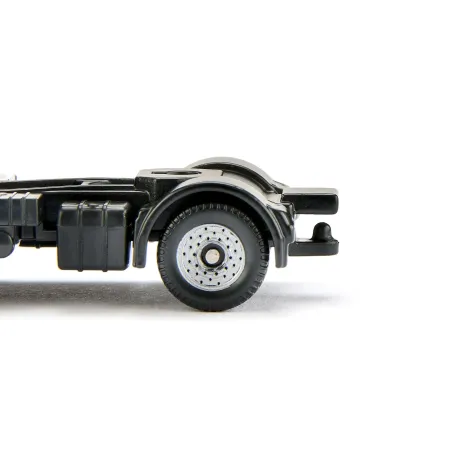 Camión MAN con apisonadora Siku a escala 1:87, juguete de metal y plástico para construcción