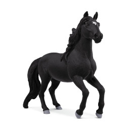 Figura de caballo lusitano de Schleich pintada a mano en pose dinámica