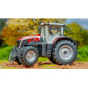 Tractor a escala 1:32 Massey Ferguson 9S con control Bluetooth y faros LED