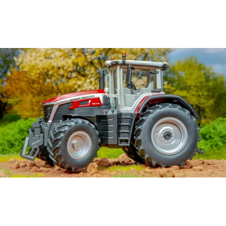 Tractor a escala 1:32 Massey Ferguson 9S con control Bluetooth y faros LED