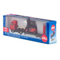 Camión MAN miniatura escala 1:87 con carretilla elevadora Linde SIKU.