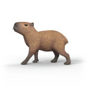 Figura realista de capibara Schleich pintada a mano para coleccionistas y niños