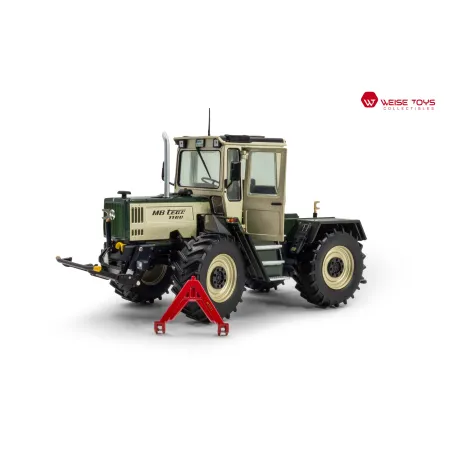Miniatura a escala 1:32 del tractor MB-trac 1100 Silberdistel de 1987