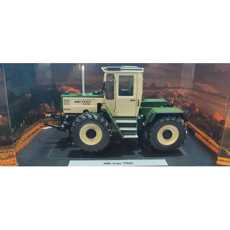 Miniatura a escala 1:32 del tractor MB-trac 1100 Silberdistel de edición limitada.