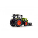 Tractor miniatura CLAAS Axos 3.95 con cargador frontal FL100 para coleccionistas de maquinaria agrícola.