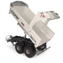 Remolque agrícola Joskin Trans-KTP 22/50 a escala 1:32, edición limitada en color blanco.