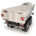 Remolque agrícola Joskin Trans-KTP 22/50 a escala 1:32, edición limitada en color blanco.
